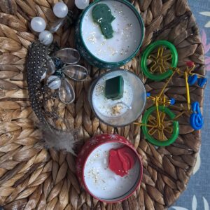 christmas jar candles